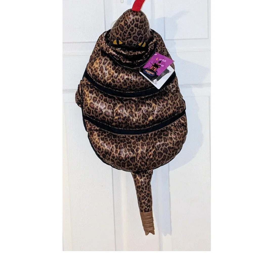 Barkwood Manor Rattlesnake Pet Costume Medium Padded Snake Dog‎ Cat NWT